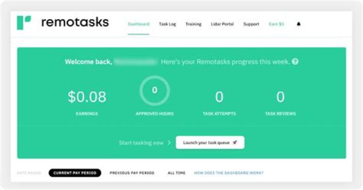 Remotasks Dashboard